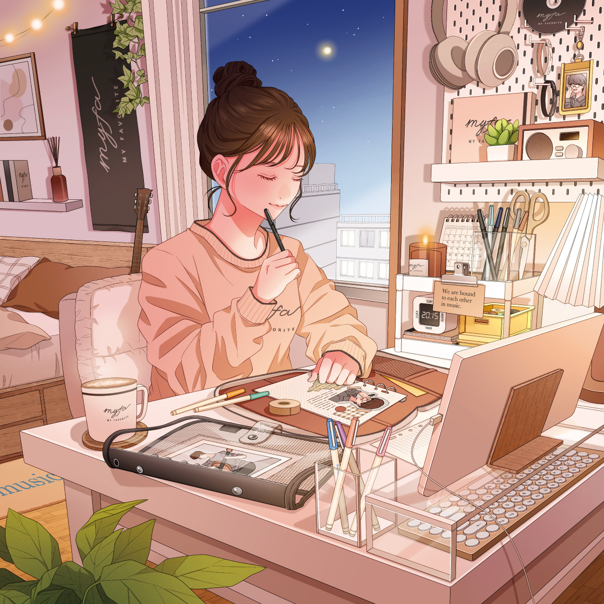 アレンジペーパーレフィル イメージイラスト