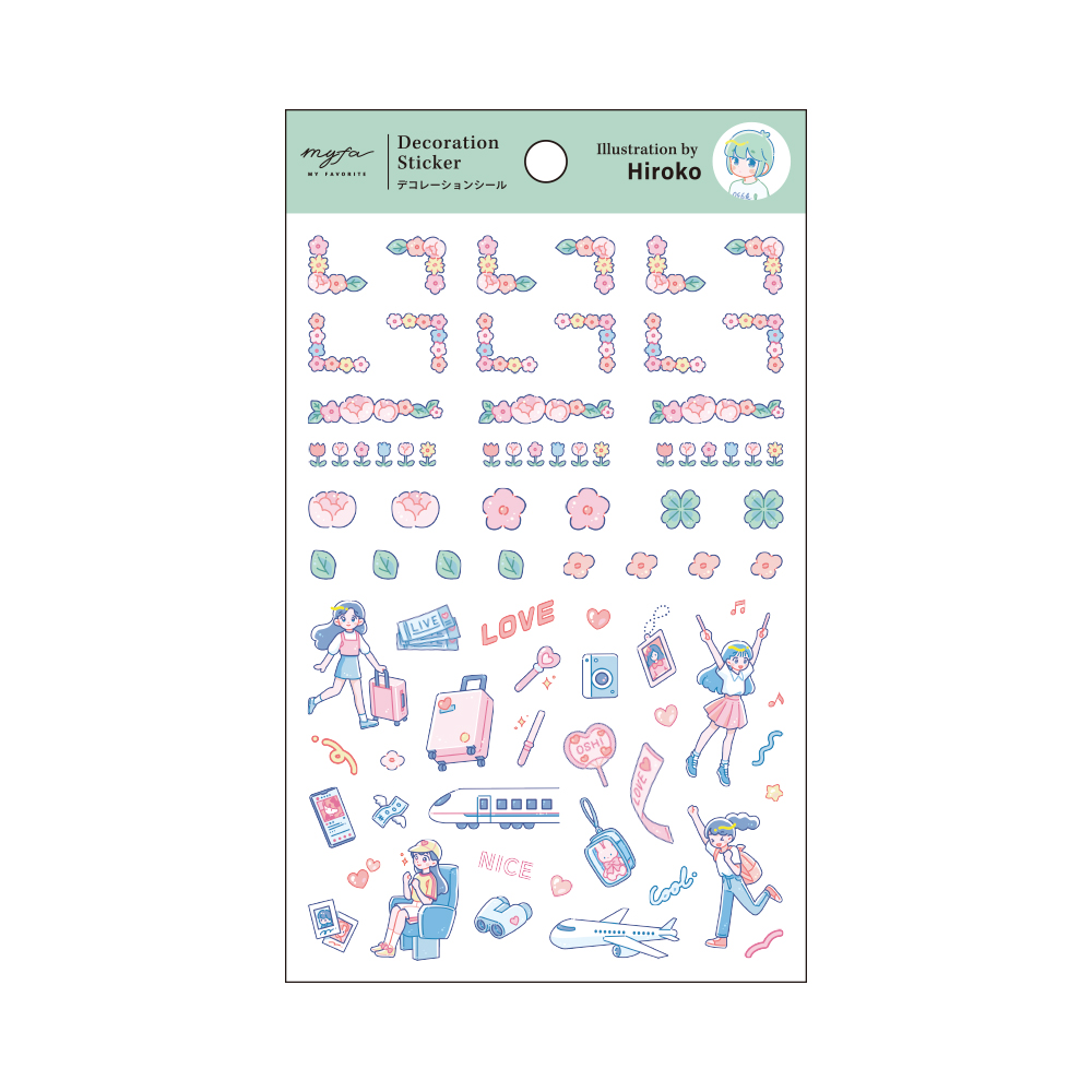 myfa　デコレーションシール クリエイターコラボ