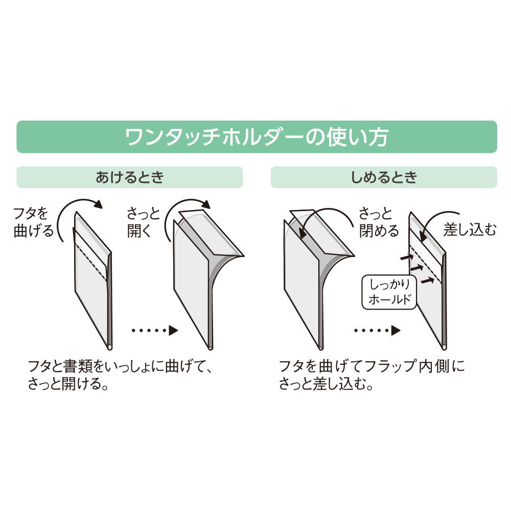 ワンタッチホルダー - 株式会社リヒトラブ