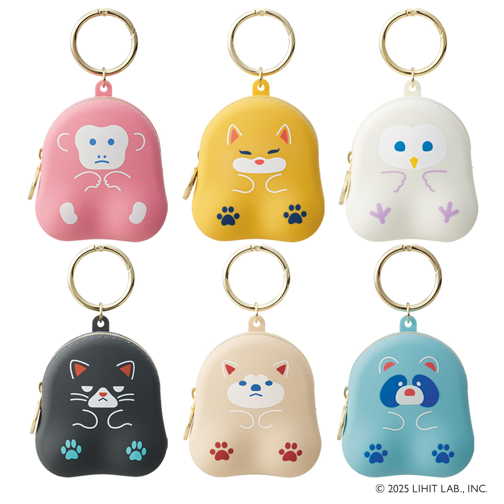 喫茶プニラボ おすわりミニポーチ